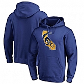 Men's Rams Blue 2018 NFL Playoffs Pullover Hoodie,baseball caps,new era cap wholesale,wholesale hats